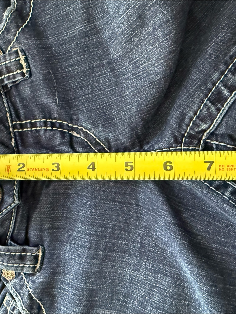 Silver Jeans Women's Dark Blue Flare Jeans - Picture 3 of 8